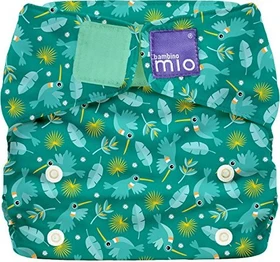 Bambino Mio Miosolo All-in-One Stoffwindel Hummingbird, 4+kg, 1 Stück