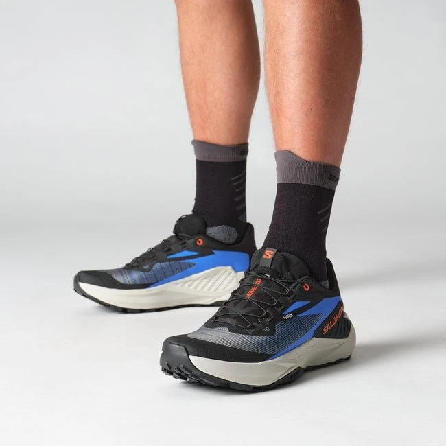 Salomon Genesis black/french blue/cherry tomato (Herren)