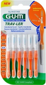 Sunstar Gum TRAV-LER Interdentalbürste Kerzenform 0.9mm orange, 6 Stück