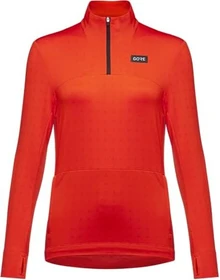 Gore Wear Everyday Thermo 1/4 Zip Trikot langarm fireball (Damen)