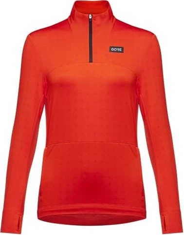 Gore Wear Everyday Thermo 1/4 Zip Trikot langarm fireball (Damen)