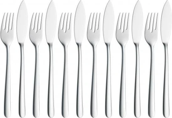 WMF Kult Fischbesteck-Set, 12-tlg.
