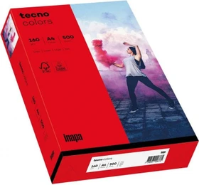 inapa tecno colors Universalpapier intensivgrün, A4, 160g/m², 250 Blatt
