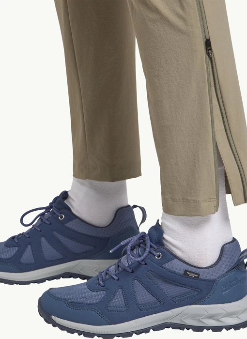 Jack Wolfskin Hikeout Zip Away Zip-Off Hose lang stone (Damen)