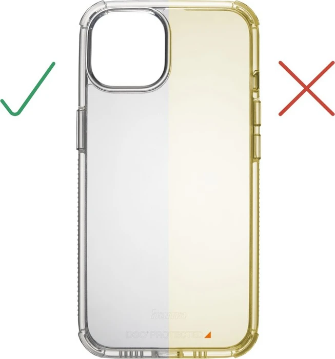 Hama Handyhülle Extreme Protect für Apple iPhone 15 Plus transparent