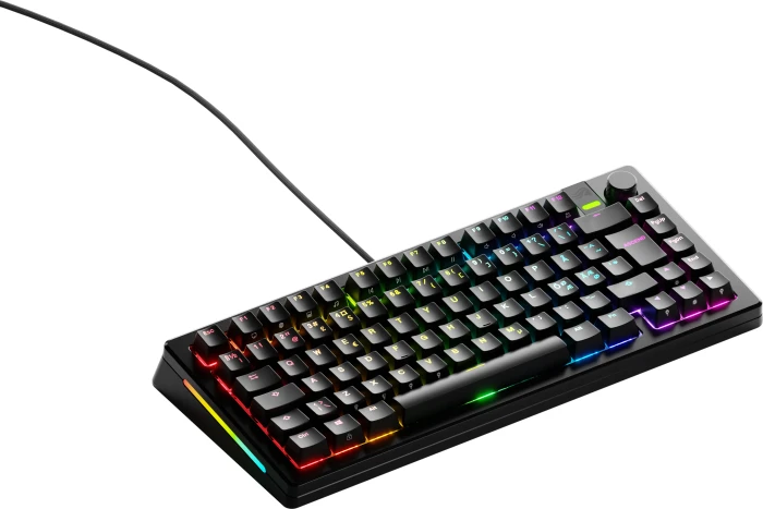 Glorious GMMK 3 Pro 75% Pre-built Gaming Keyboard, schwarz, LEDs RGB, Glorious Fox MX, USB, ND