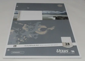 Ursus Schulblock, A4, Lineatur 28, 50 Blatt