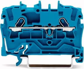 Wago Durchgangsklemme Serie 2001 mit Push-in CAGE CLAMP