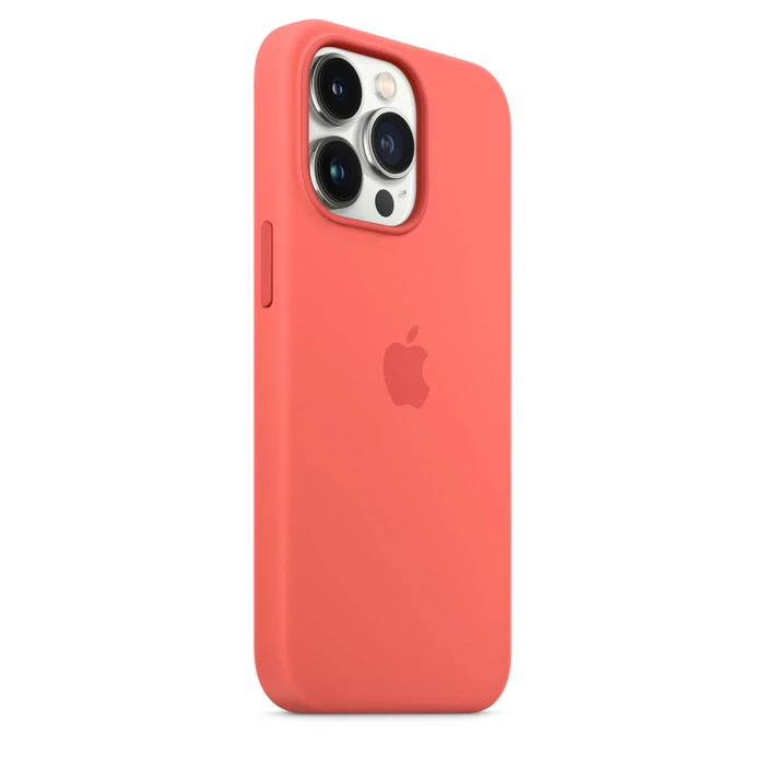 Apple Silikon Case mit MagSafe für iPhone 13 Pro pink pomelo