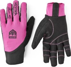 Hestra Ergo Grip Race Cut Fahrradhandschuhe black/orchid