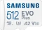 Samsung EVO Plus 2024 R160 512GB Kit, UHS-I U3, A2, Class 10 Vorschaubild