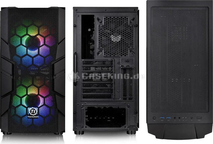 Thermaltake Commander C33 ARGB, Glasfenster