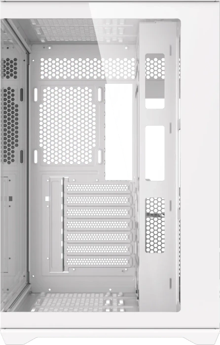 DarkFlash C280 White, Glasfenster