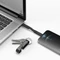 Vonmählen High Six 6in1 USB-C Kabel mit Lightning/USB Micro-B/USB-A Adapter Dongle, schwarz Vorschaubild