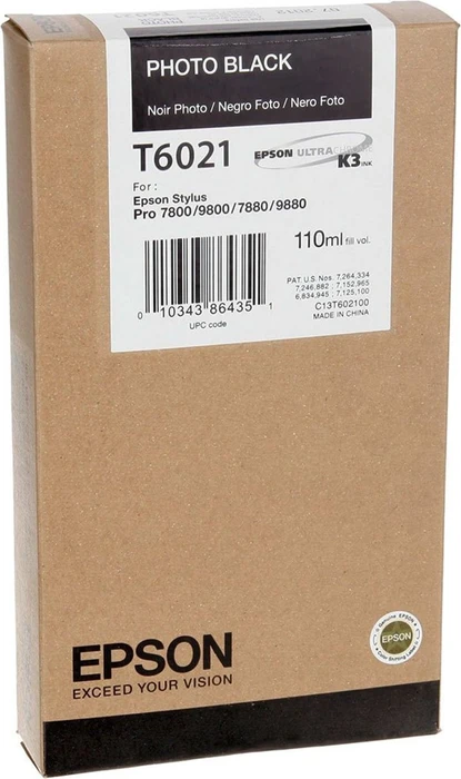 Epson Tinte T6021 schwarz photo