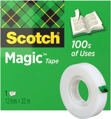 Scotch MagicÖ Tape Klebefilm matt 12,0 mm x 33,0 m 1 Rolle