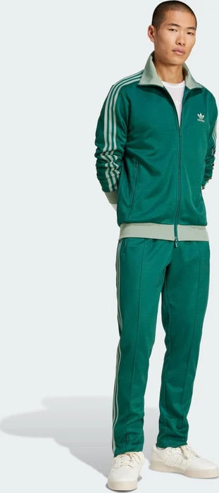 adidas Adicolor Classics Beckenbauer Trainingshose lang collegiate green/silver green (Herren)