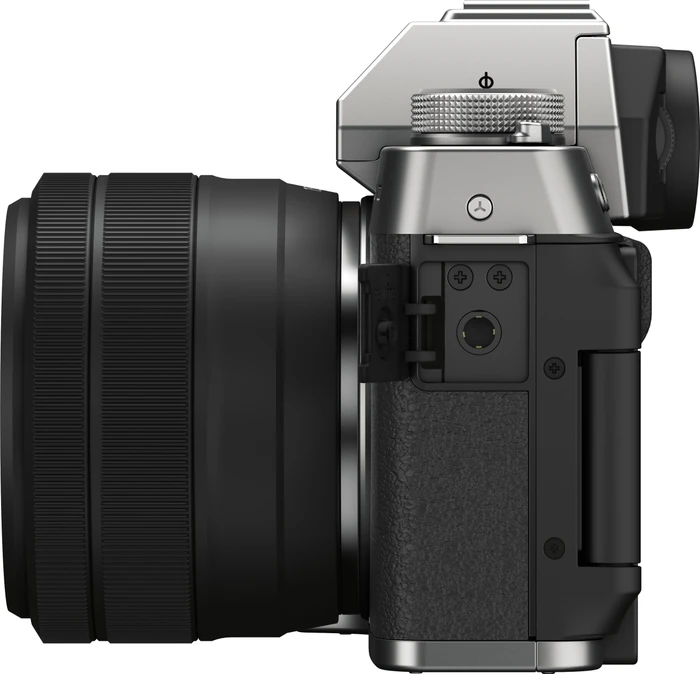 Fujifilm X-T200 silber mit Objektiv Fujinon XC 15-45mm 3.5-5.6 OIS PZ