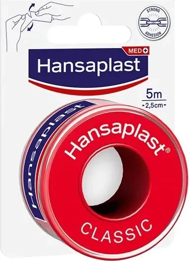 Hansaplast Fixierpflaster Classic, 2.5cm x 5m, 1 Stück