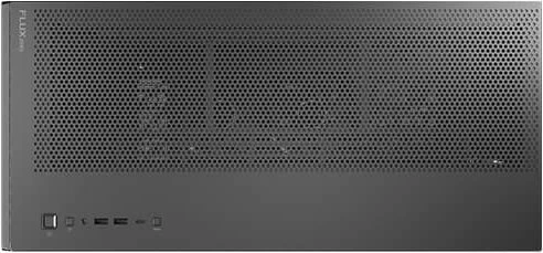 Antec Flux Pro, schwarz/braun, Glasfenster