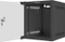 Lanberg WF10 Series 10" Rack Wandschrank 6HE, hängend, Flatpack, Glastür, IP20, RAL 9004, 310mm tief Vorschaubild