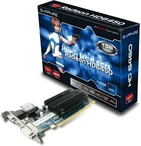 Sapphire Radeon HD 6450, 1GB DDR3, VGA, DVI, HDMI, lite retail