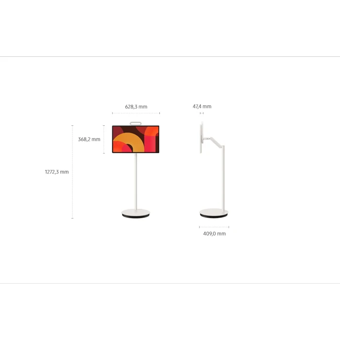 Samsung The Movingstyle QHD AI Smart TV mit Touchscreen (2025), 27"