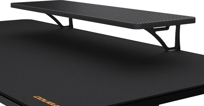 Cougar E-Star 120 Gaming Desk elektrisch höhenverstellbarer Sitz-Steh-Schreibtisch 120x60cm schwarz/schwarz
