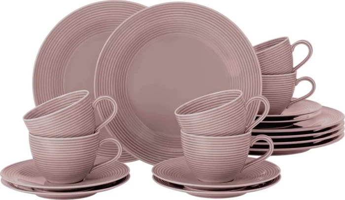Seltmann Weiden Beat Color Glaze Kaffeeservice-Set, 18-tlg.