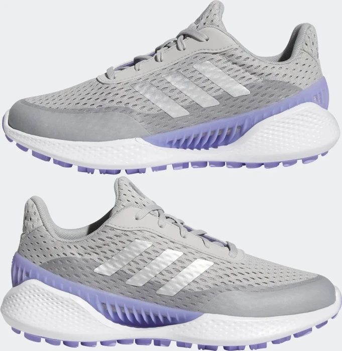 adidas Summervent Recycled Polyester Spikeless grey two/silver metallic/light purple (Damen)