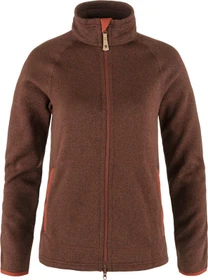 Fjällräven Övik Fleece Funktionsjacke autumn leaf (Damen)