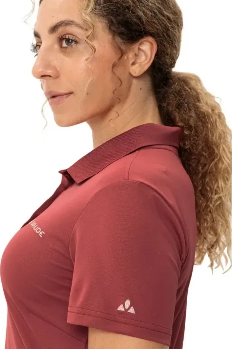 Vaude Essential Poloshirt kurzarm brick (Damen)