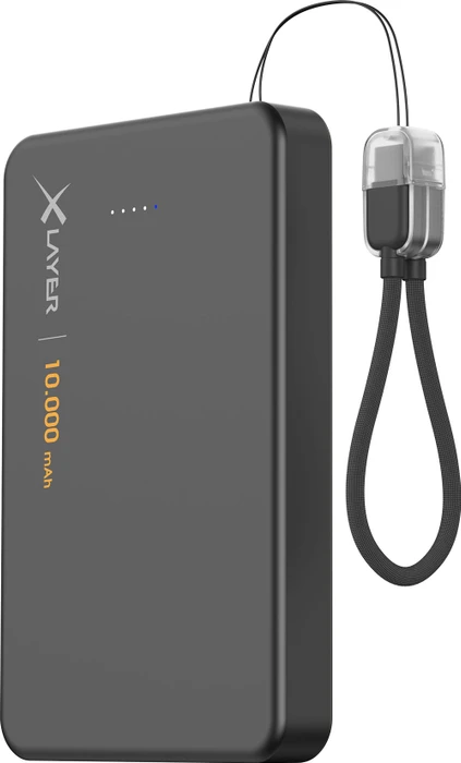 XLayer MagFix Pro Powerbank Ultra Slim 10000mAh schwarz