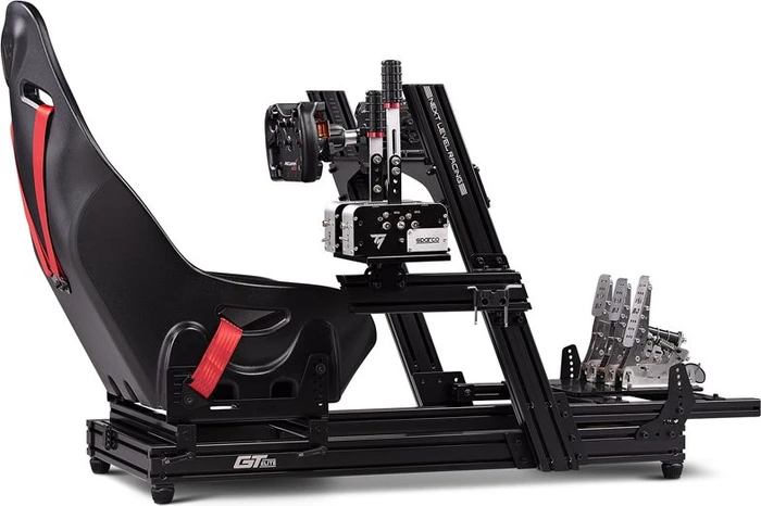 Next Level Racing GT Elite Aluminium Simulator Cockpit, Front and Side Mount Edition