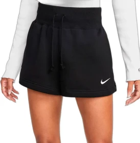 Nike Sportswear Phoenix Fleece Hose kurz schwarz/sail (Damen)