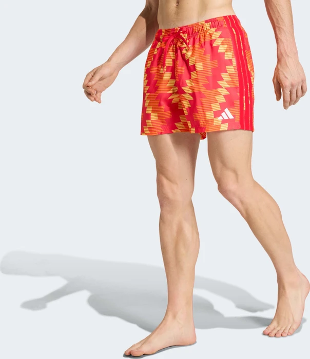 adidas Fussball 13cm Badeshorts ice tangerine/white (Herren)