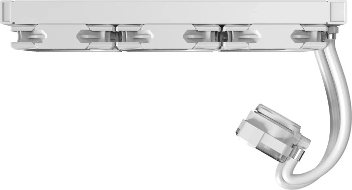 Montech HyperFlow Silent 360 White, weiß