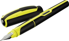 Pelikan Style neongelb/schwarz, rechte Hand/linke Hand, mittel