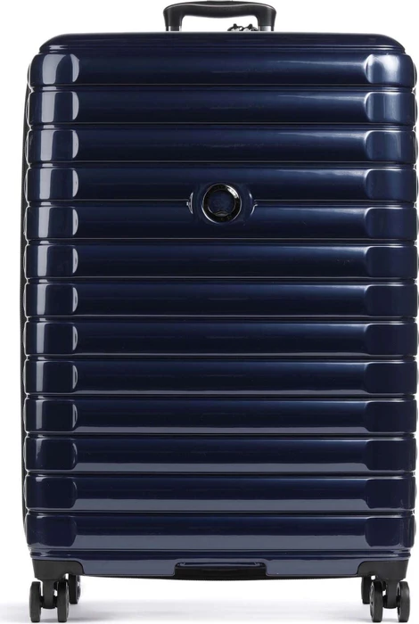 Delsey Shadow 5.0 4-Rollen Trolley XL 82cm marine blau