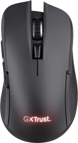 Trust Gaming GXT 931 YBAR Multi Wireless Gaming Mouse schwarz, USB/Bluetooth (25330)