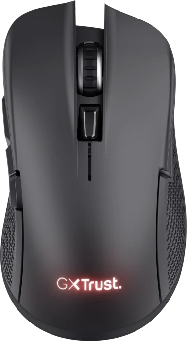 Trust Gaming GXT 931 YBAR Multi Wireless Gaming Mouse schwarz, USB/Bluetooth