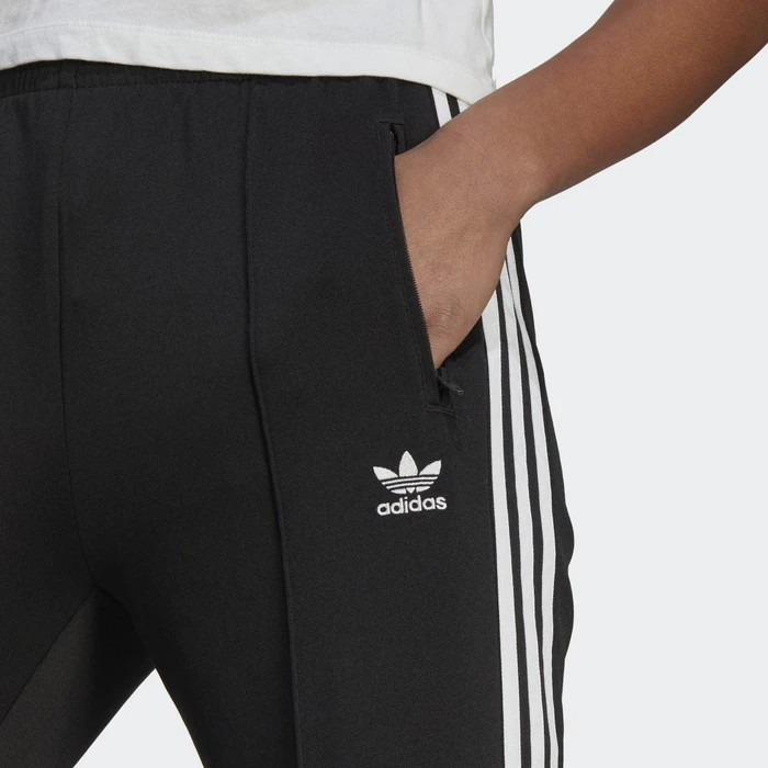 adidas Primeblue SST Trainingshose lang schwarz/weiß (Damen)