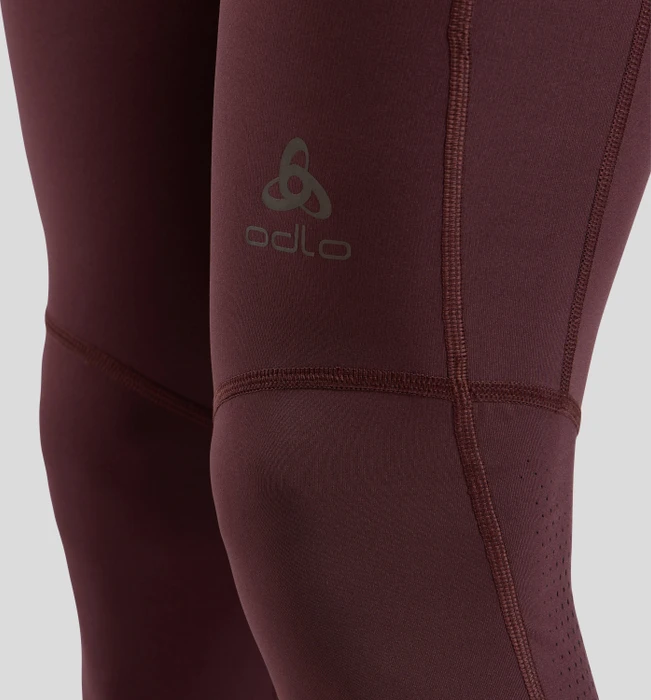 Odlo Zeroweight Tights Laufhose lang fudge (Herren)