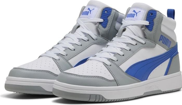 Puma Rebound cool mid gray/vivid blue/puma white