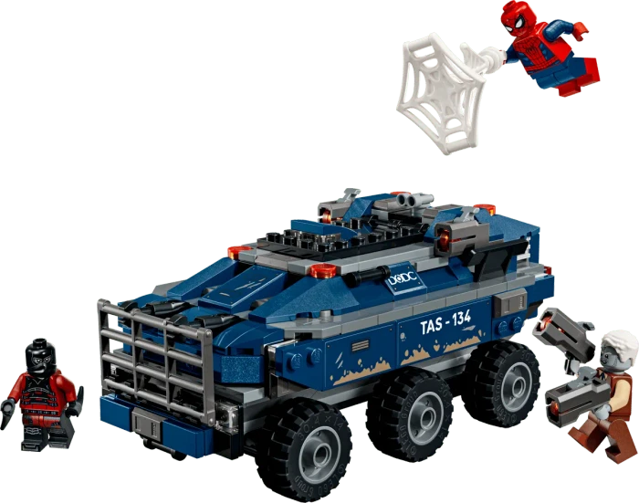 LEGO Marvel Super Heroes Spielset - Spider-Man Jagt den Gefängnistransporter