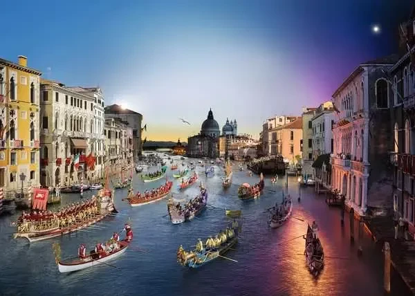 Ravensburger Puzzle Venedig von Tag zu Nacht