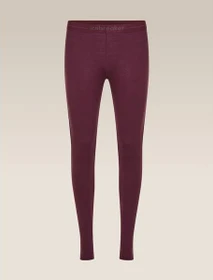 Icebreaker Merino 200 Oasis Thermo-Leggings Hose lang dk berry (Damen)