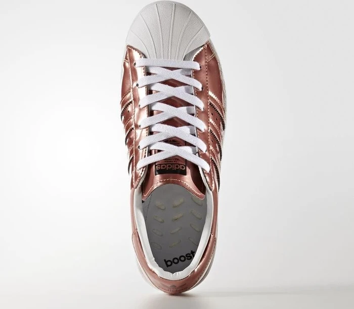 adidas Superstar Boost copper metallic/white (Damen)