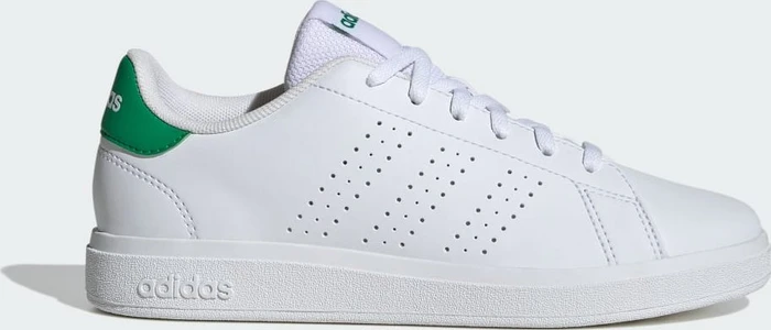adidas Advantage Base 2.0 cloud white/green (Junior)