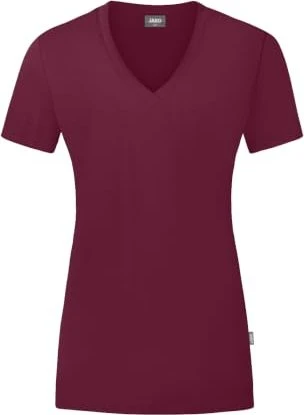 Jako Organic T-Shirt kurzarm maroon (Junior)